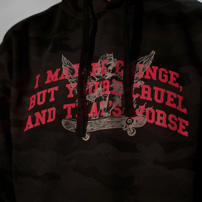 Kidross Camo Heavyweight Hoodie (Black)