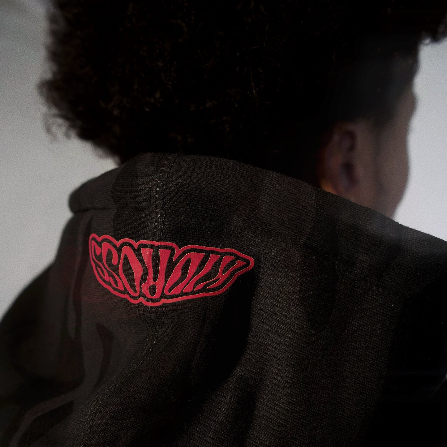 Kidross Camo Heavyweight Hoodie (Black)