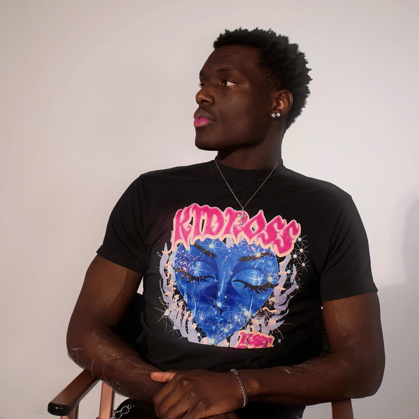 Kidross "What We Call Love" Heavyweight Tee (Blue)