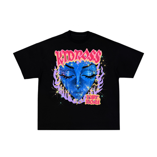 Kidross "What We Call Love" Heavyweight Tee (Blue)