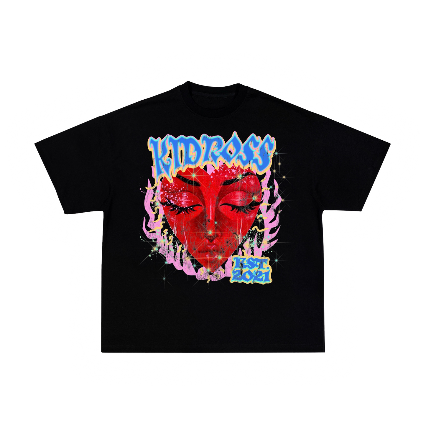 Kidross "What We Call Love" Heavyweight Tee (Red)