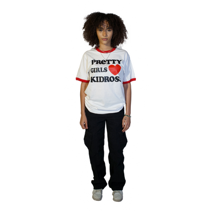 Kidross "Pretty Girls Love Kidross" Unisex Ringer Tee